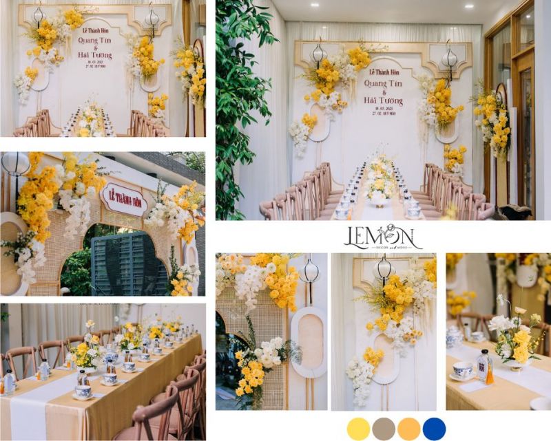 Lemon Wedding Decoration