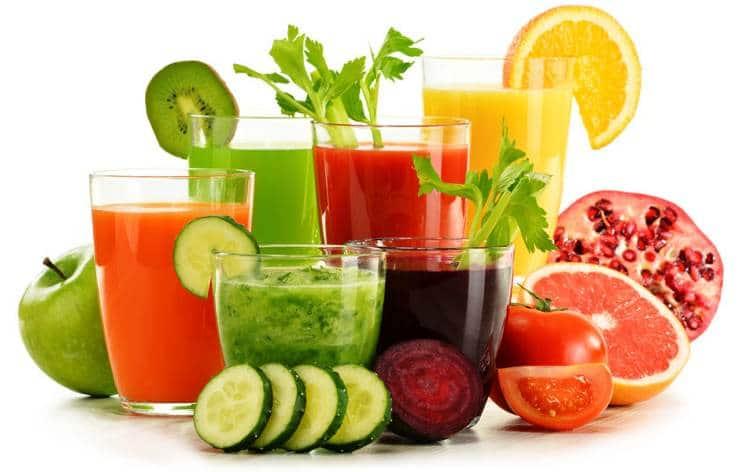 Thực phẩm hữu cơ, nước ép hoa quả