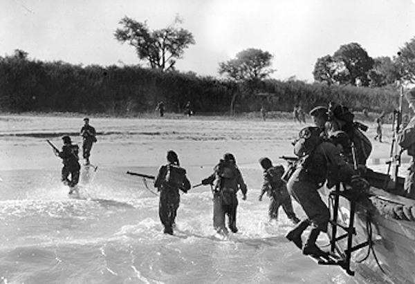 Lính Nhật bị cá sấu tấn công tại Ramree
