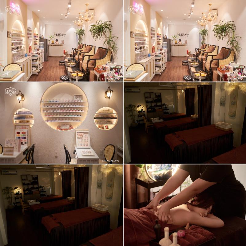 Lisa Nail & Spa: Tiệm Gội Đầu Dưỡng Sinh - Massage Body