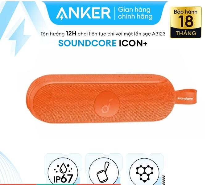 Loa Bluetooth Soundcore Icon+ [Icon Plus] 20W (by Anker) - A3123