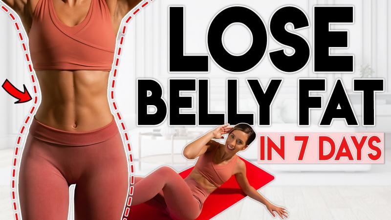Lose Belly Fat at Home