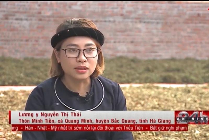 Lương y Nguyễn Thị Thái lên kênh truyền hình ANTV