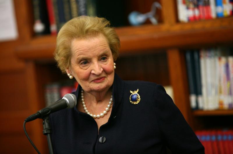 Cựu Ngoại trưởng Hoa Kỳ Madeleine Albright