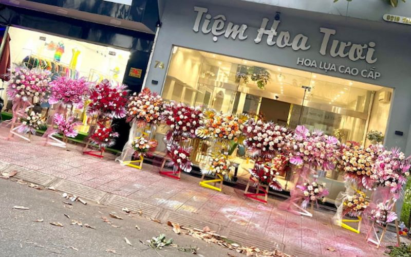 Cửa hàng MAI Flower chuyên hoa tươi và hoa lụa cao cấp