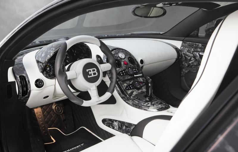 Các chi tiết trong xe Bugatti Veyron Vivere được chăm chút đến từng chi tiết