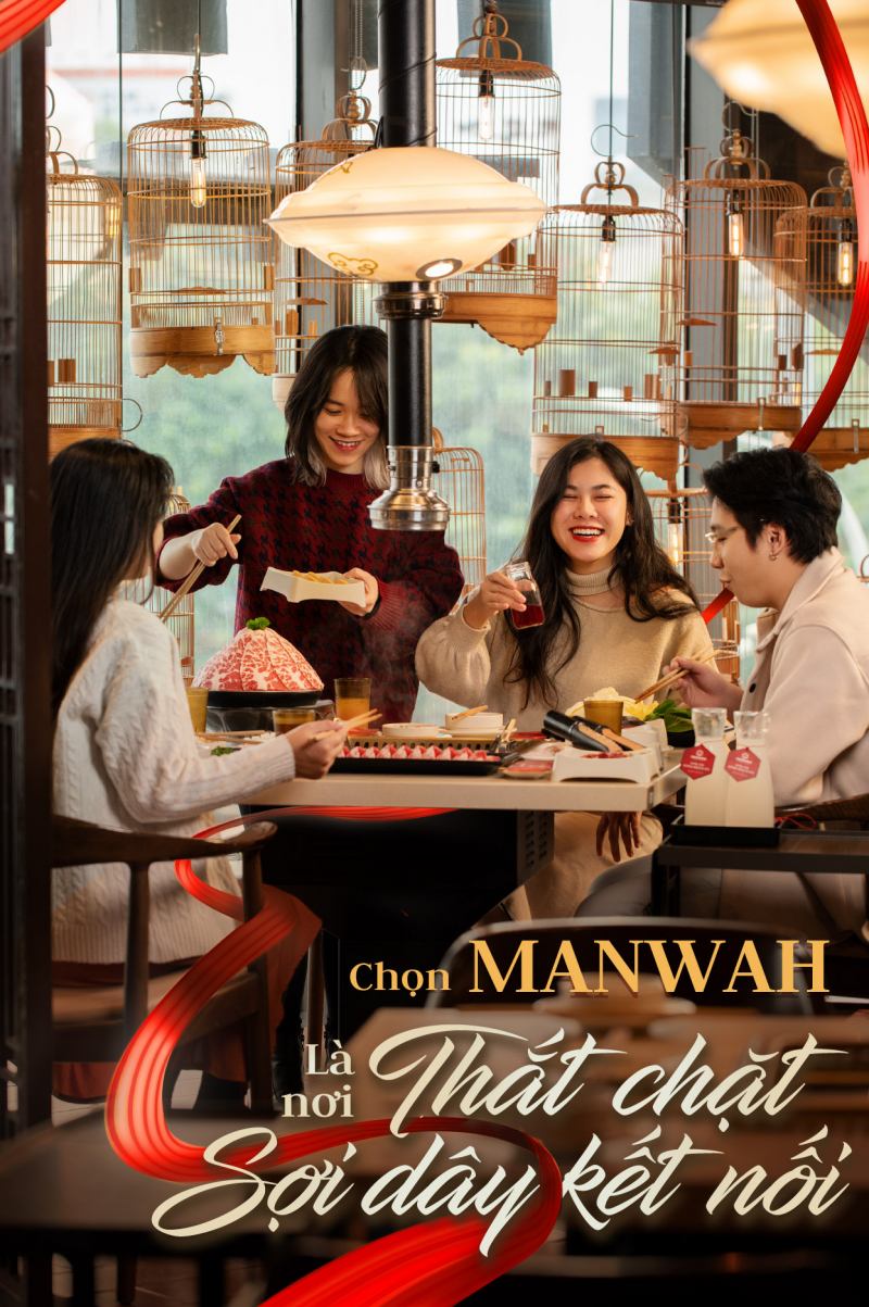Manwah – Taiwanese Hot Pot mang đến cho thực khách bữa tiệc nướng lẩu thơm ngon và cuốn hút