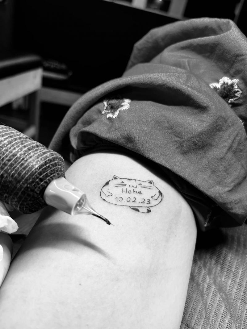 Một hình xăm tự thiệt kế tại Mario Tattoo & Piercing