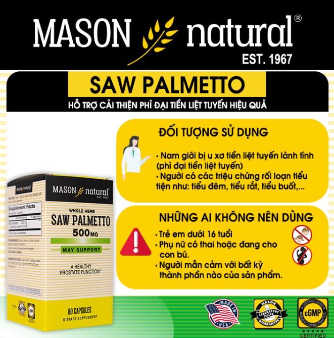Mason Natural Saw Palmetto