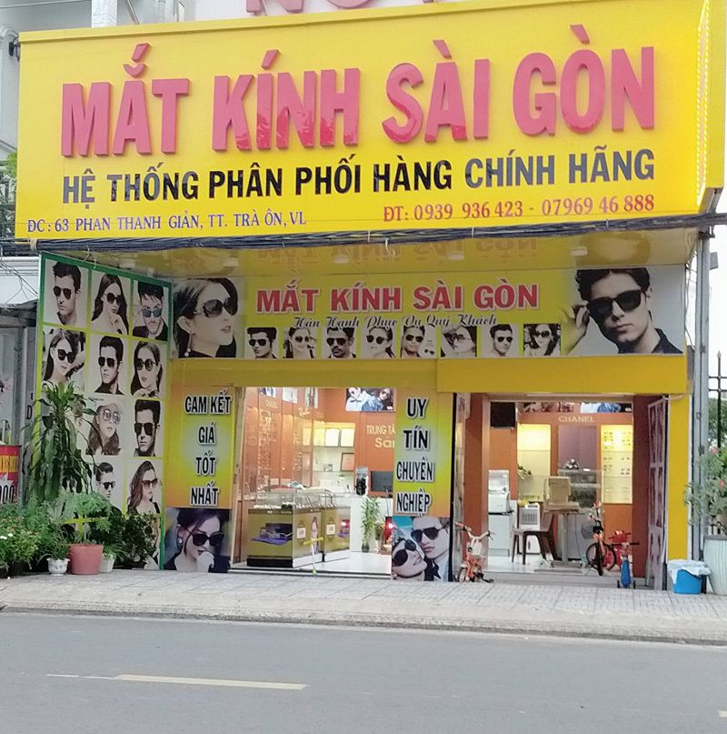 Mắt kính Sài Gòn Trà Ôn Vĩnh Long
