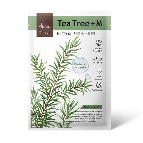 ARIUL 7 DAYS MASK Tràm trà TEA TREE + M (Madecassoside) 23ml