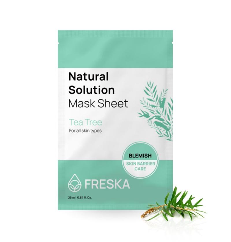 Mặt nạ giấy Freska Natural Solution Mask Sheet Tea Tree