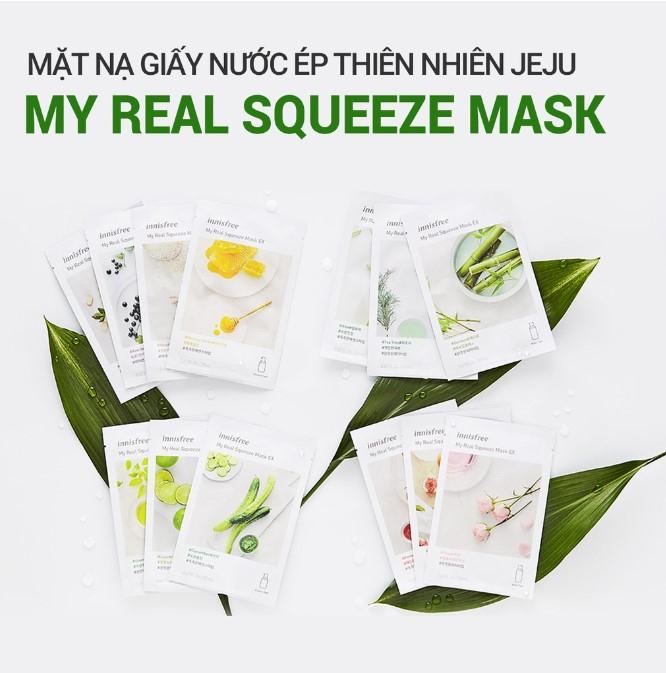Mặt nạ innisfree My Real Squeeze Mask