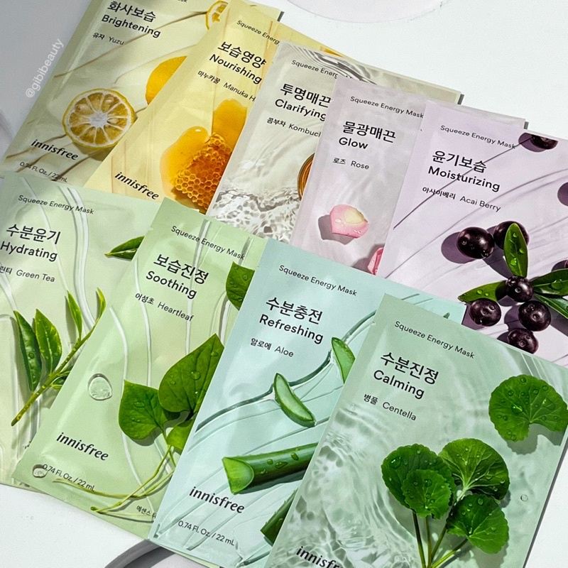 Mặt nạ Innisfree Squeeze Energy Mask