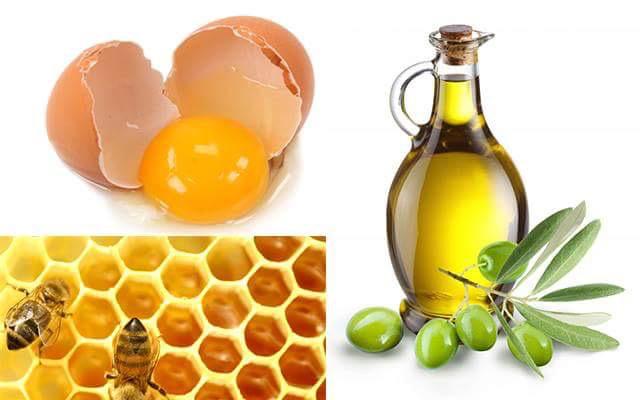 Mặt nạ mật ong trứng gà dầu oliu