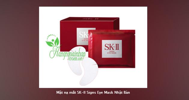 Mặt nạ mắt SKII Signs Eye Mask Nhật Bản