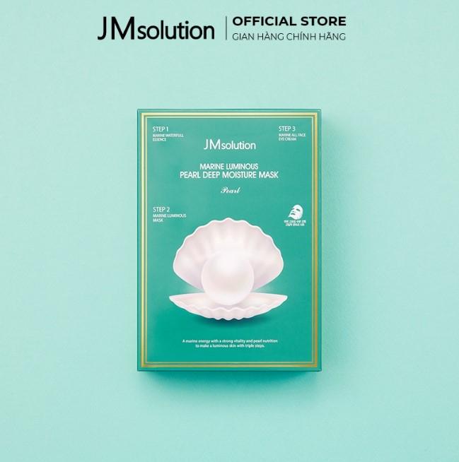 Mặt nạ ngọc trai JMsolution Marine Luminous Pearl Deep Moisture Mask Pearl