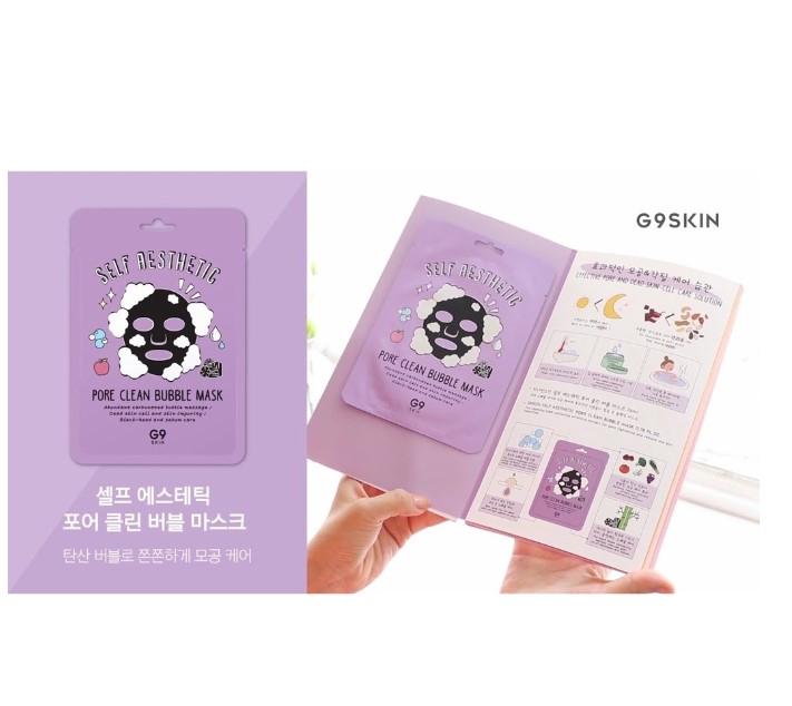 G9skin Self Aesthetic Pore Clean Bubble Mask