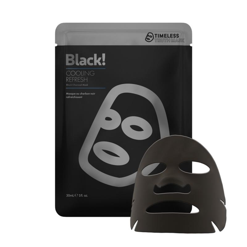 Mặt nạ than hoạt tính làm mát và sáng da Timeless Truth Mask - Black Cooling