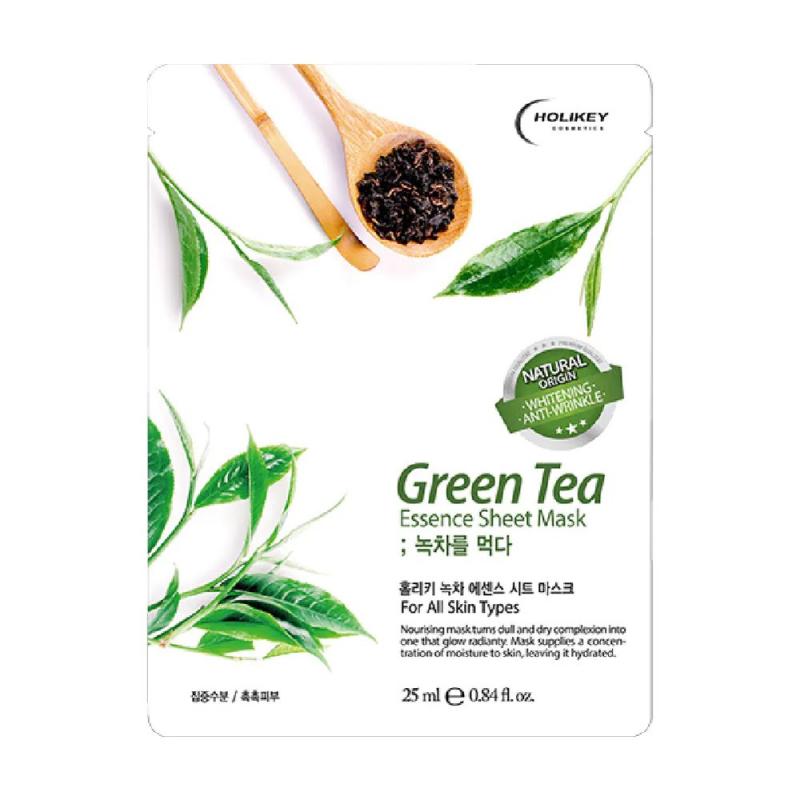 Mặt nạ tinh chất trà xanh Holikey Green Tea Essence Sheet Mask