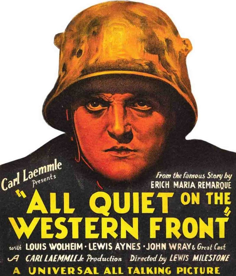 Poster phim All Quiet on the Western Front năm 1930