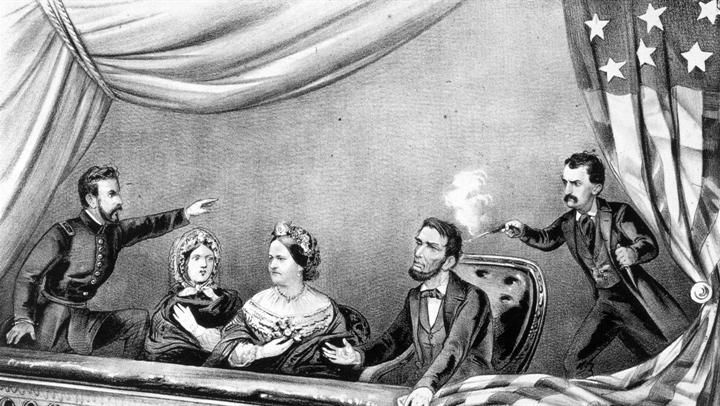 John Wilkes Booth ám sát Tổng thống Abraham Lincoln