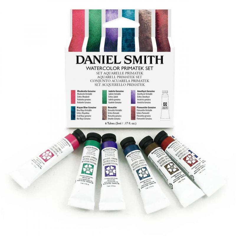 Bộ Màu Nước Daniel Smith Extra Fine WaterColor Primatek Set 6 Màu 5ml
