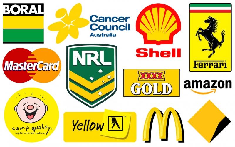 Những thương hiệu nổi tiếng sử dụng màu vàng