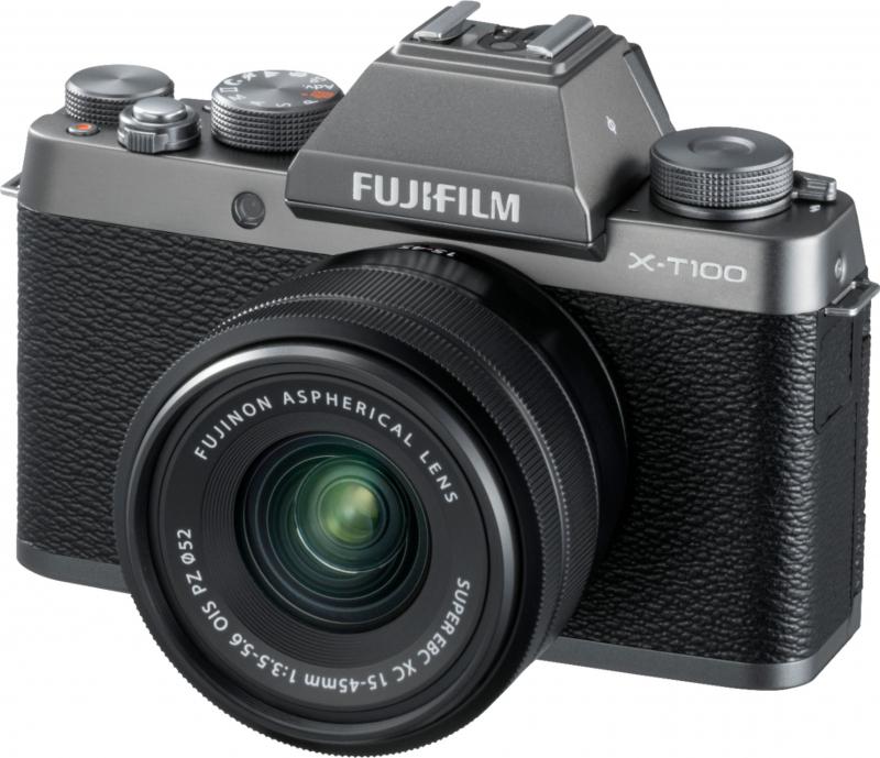 Máy ảnh Mirrorless Fujifilm X-T100 + Lens 15-45mm