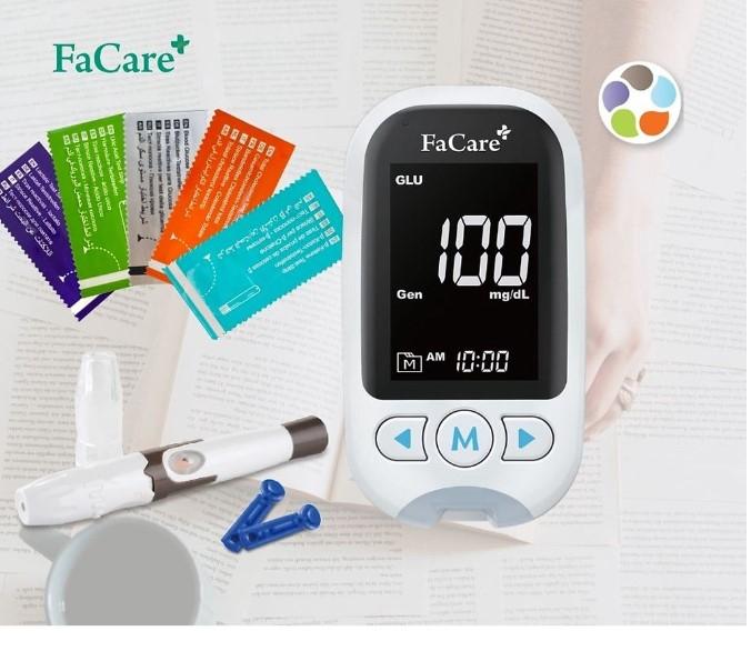 Máy đo đường huyết AxitUric 5 trong 1 Facare