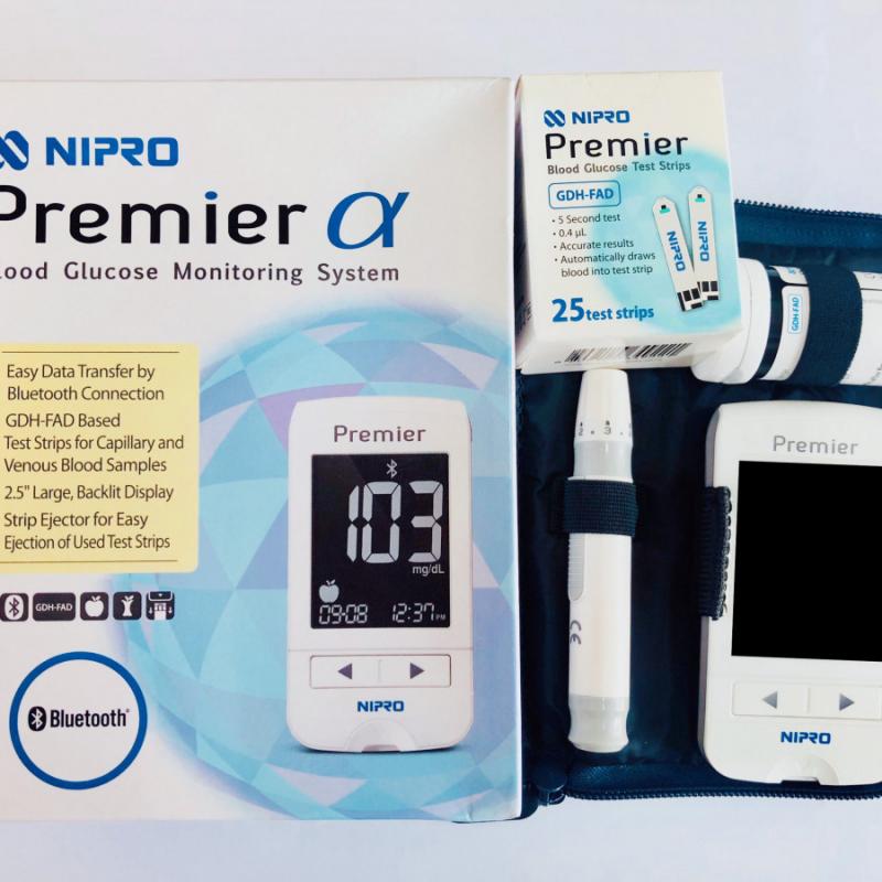 Máy đo đường huyết Nipro Premier α