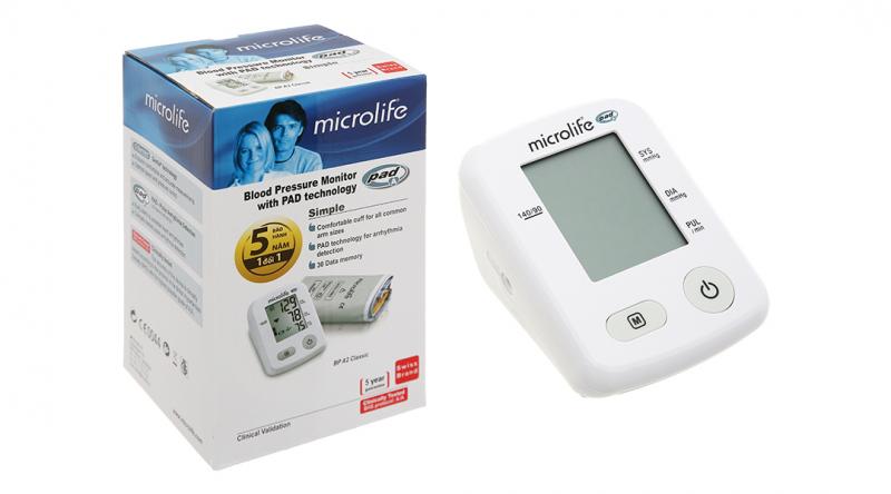 Máy đo huyết áp bắp tay MICROLIFE A2 Classic