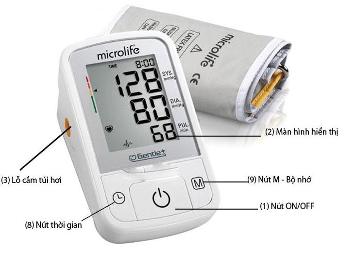 Máy đo huyết áp bắp tay MICROLIFE BP A2 BASIC