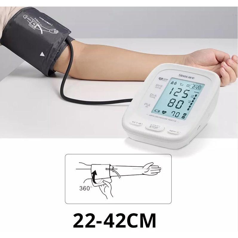 Máy đo huyết áp bắp tay Sinocare AES-U111