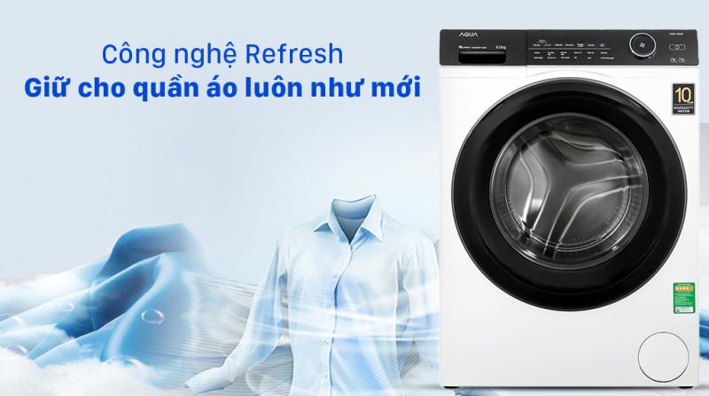 Máy giặt Aqua Inverter 9kg AQD-A900F W
