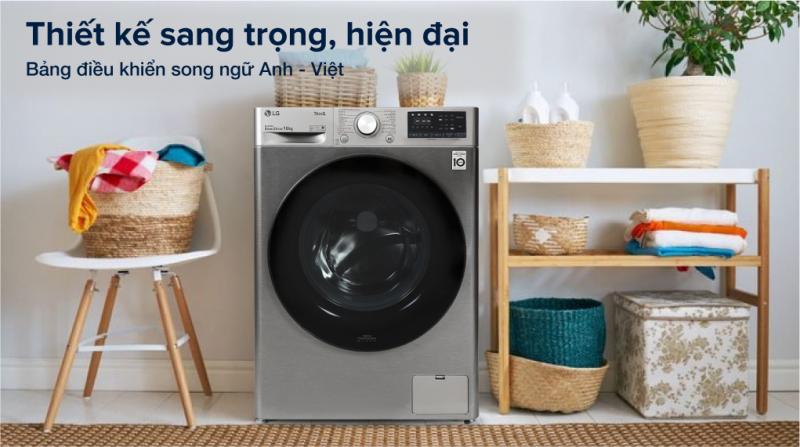 Máy giặt cửa ngang LG Inverter 10 kg FV1410S4P