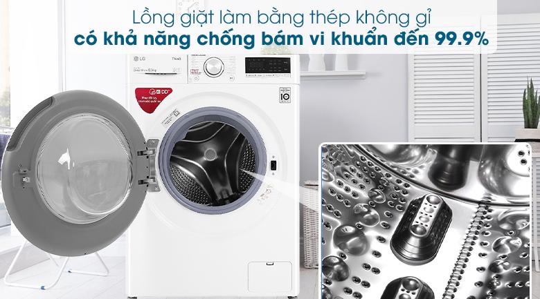 Máy giặt cửa ngang LG Inverter 8.5kg FV1408S4W