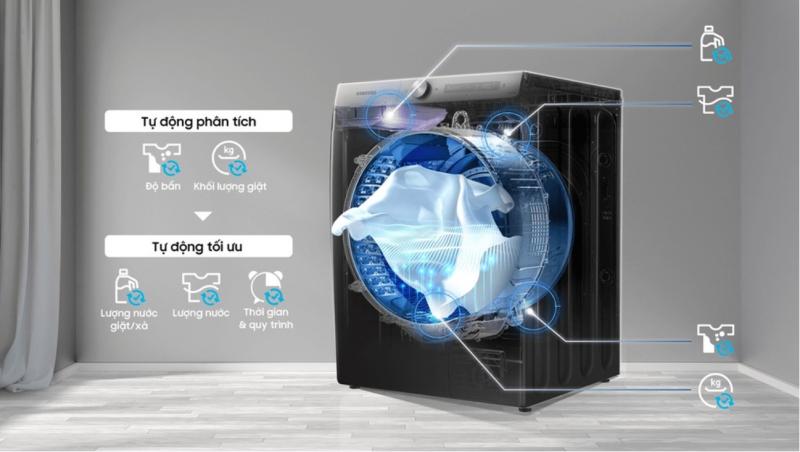 Máy giặt Samsung AI EcoBubble™ 10kg WW10TP44DSB