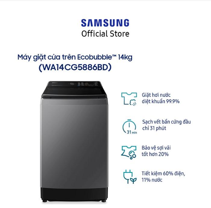 Máy giặt Samsung Ecobubble™ 14kg WA14CG5886BD