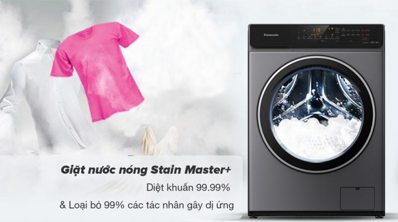 Máy giặt sấy cửa trước Panasonic 10 Kg NA-S106FC1LV