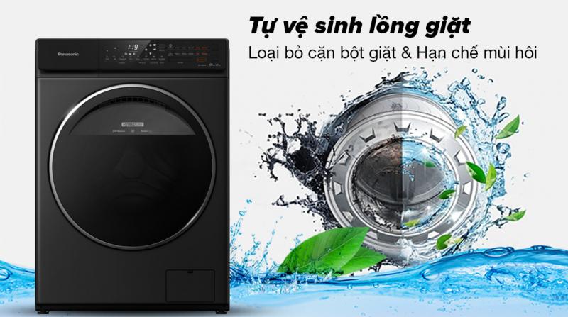 Máy giặt sấy cửa trước Panasonic 10 Kg NA-S956FR1BV