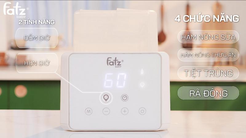 Máy hâm sữa tiệt trùng điện tử Duo 3 Fatz Baby FB3093VN