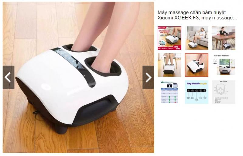 Máy massage chân bấm huyệt Xiaomi XGEEK F3