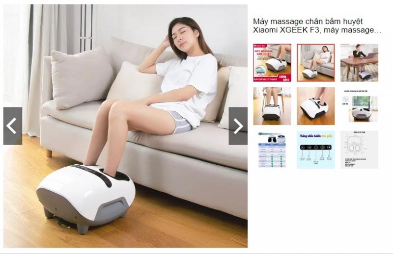 Máy massage chân bấm huyệt Xiaomi XGEEK F3