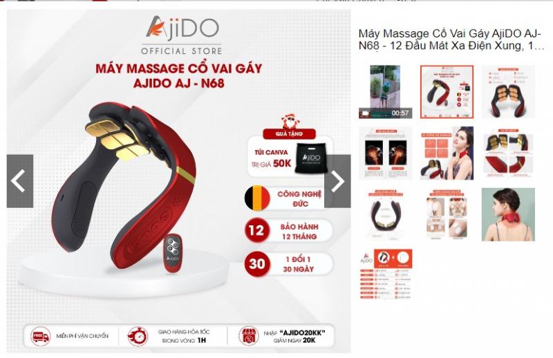 Máy Massage cổ AjiDO AJ-N68