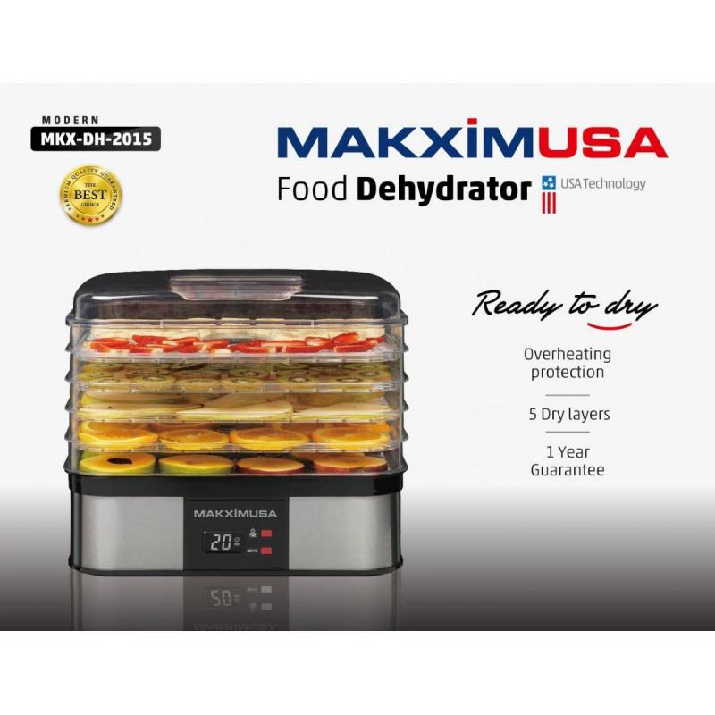 Máy sấy hoa quả cao cấp Makxim USA MKX-DH-2015