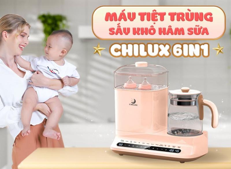 Máy tiệt trùng bình sữa Chilux