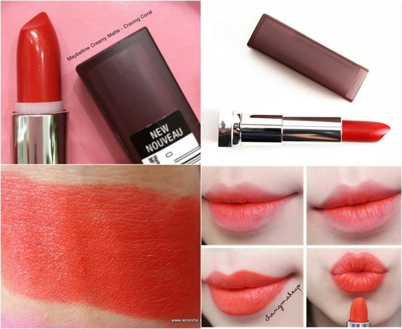 Maybelline Color Sensational Creamy Matte Lipsticks