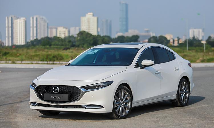 Mazda 3 đứng vị trí thứ chín trong top xe bán chạy nhất tháng 8/2023
