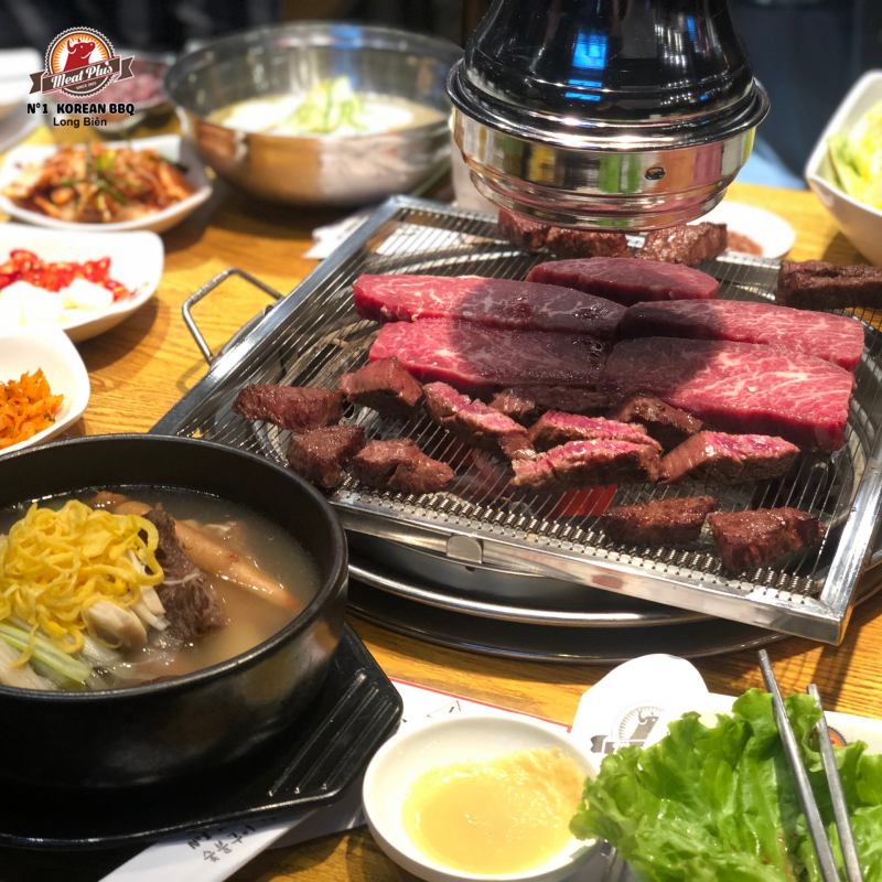 Meat Plus No1 Korean BBQ - Long Biên